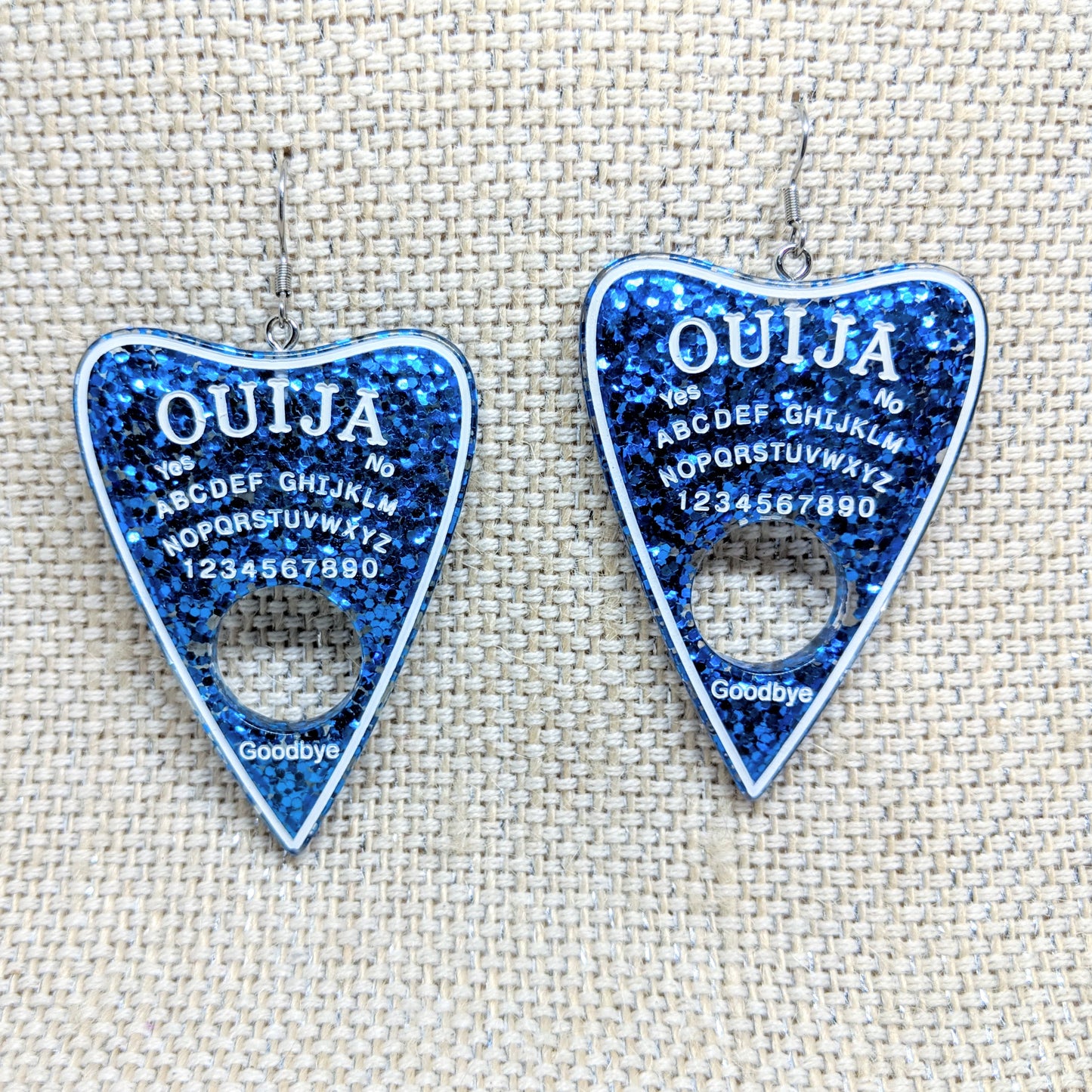 Ouija Planchette Earrings Halloween Earrings