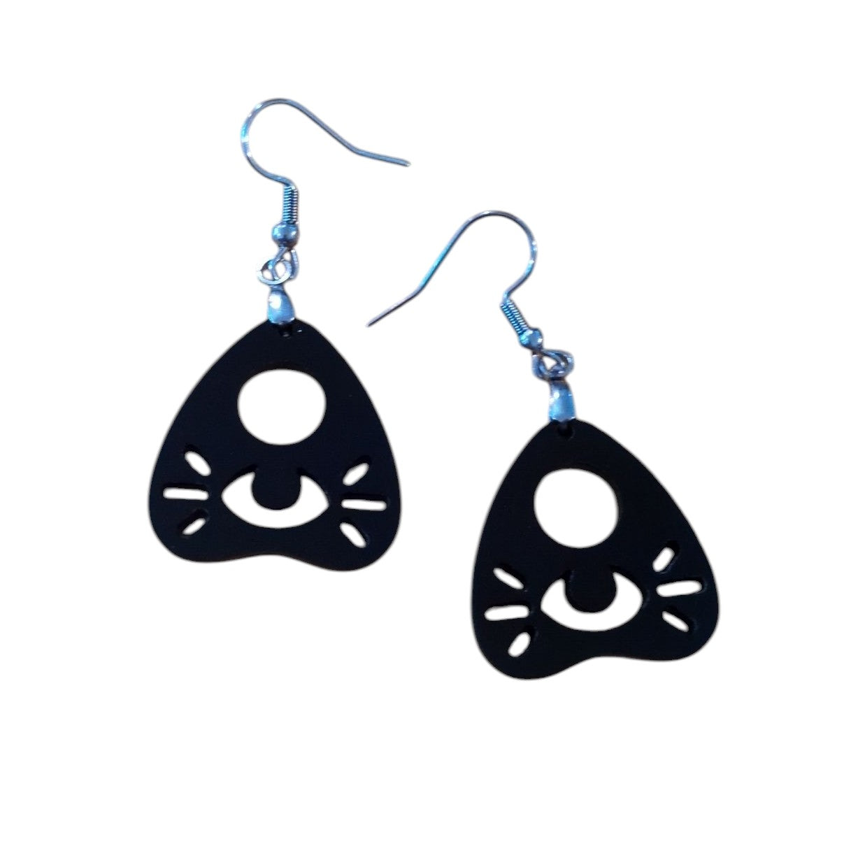 Acrylic Planchette Halloween Earrings