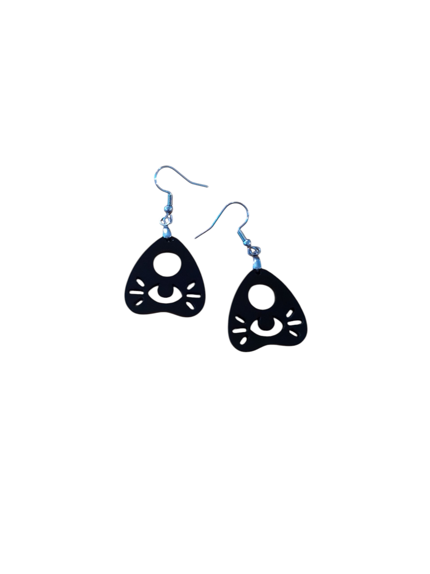 Acrylic Planchette Halloween Earrings