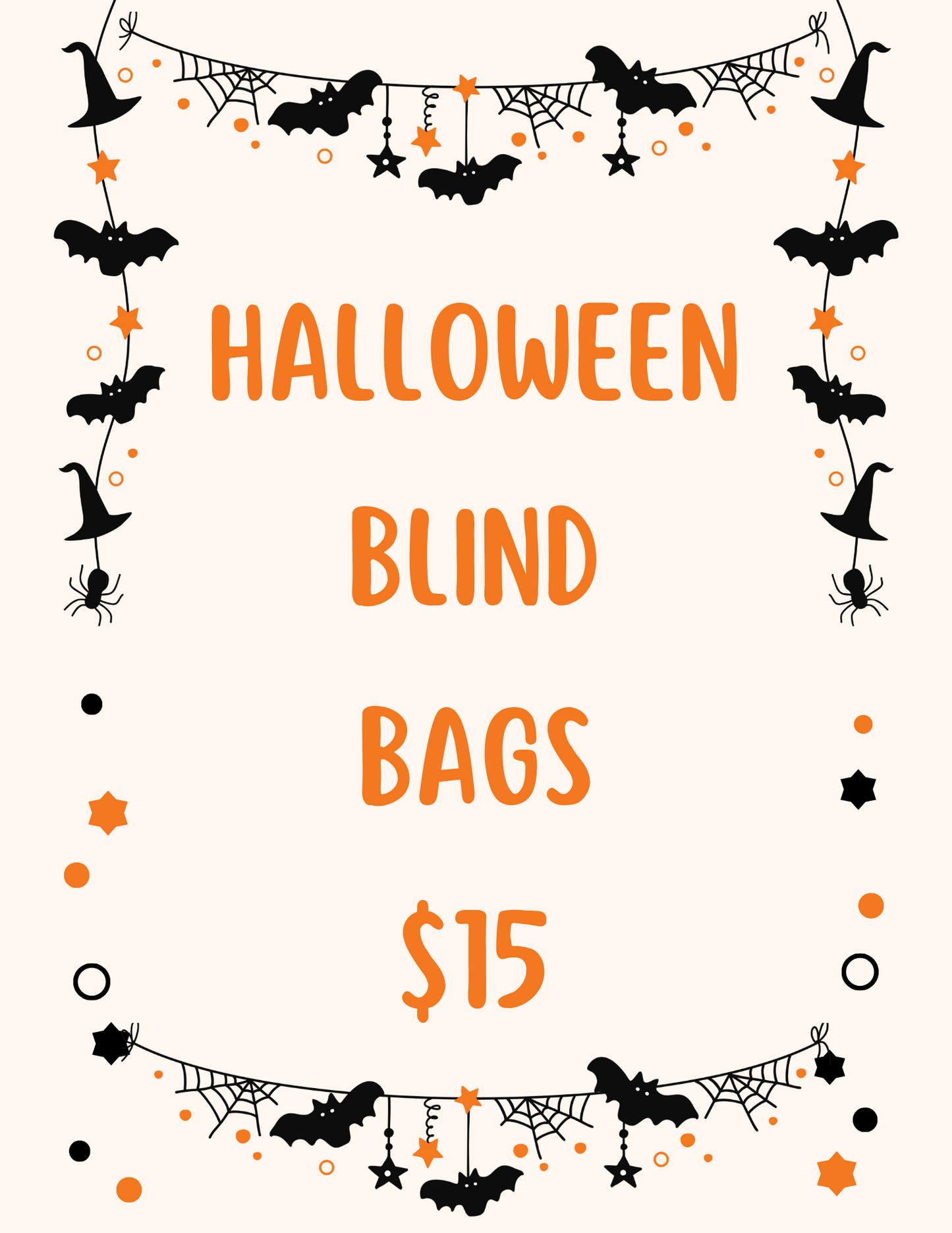 HALLOWEEN BLIND BAGS 🧡🖤🧡