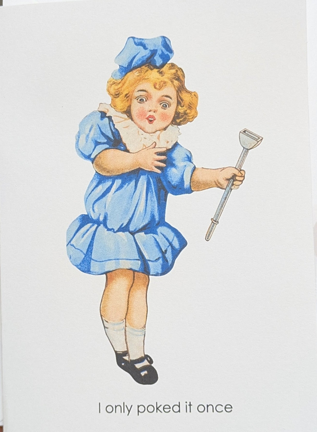 Only Poked It Once Greeting Card Suggestive Card