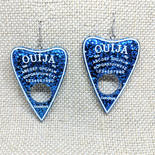 Ouija Planchette Earrings Halloween Earrings