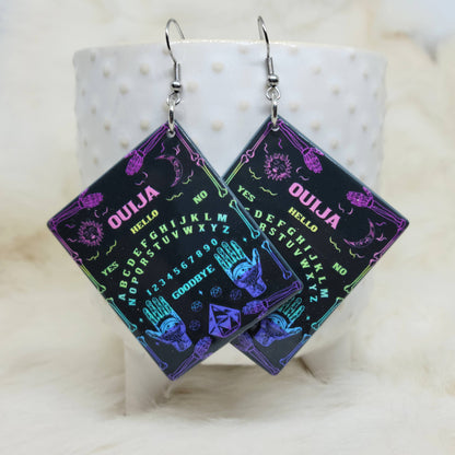 Ouija Board Earrings Halloween Earrings