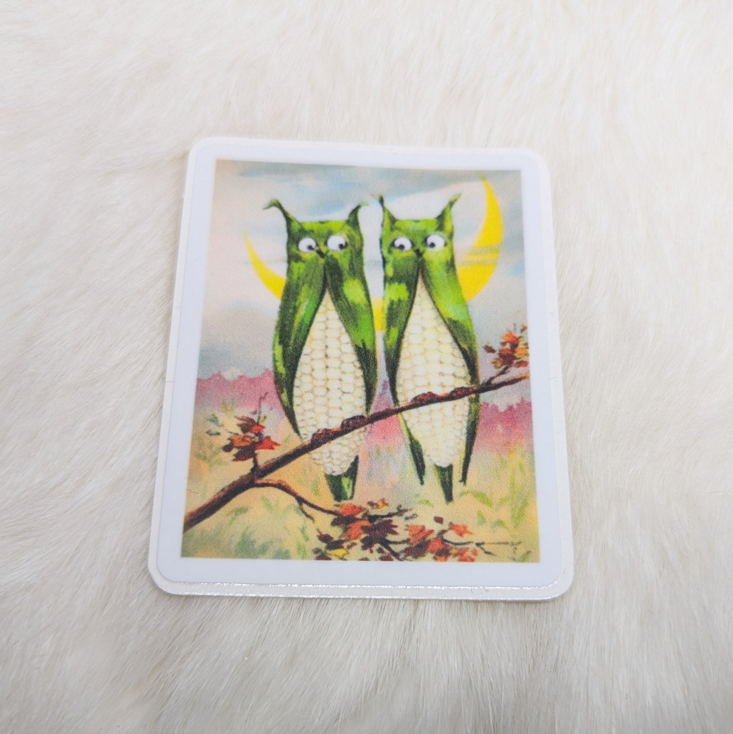 Romantic Corn Sticker