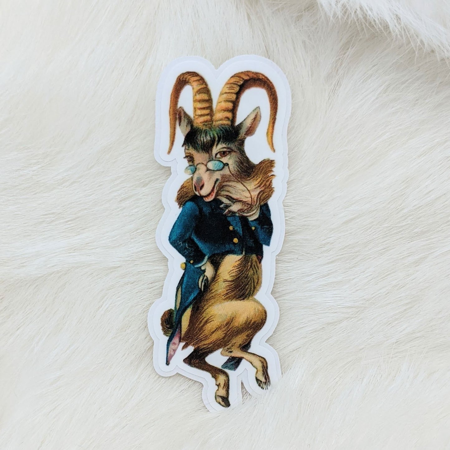 Ram Teacher Sticker Vintage Image Ram Sticker