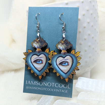 Royal Eye Earrings Single Side