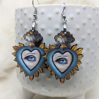 Royal Eye Earrings Single Side