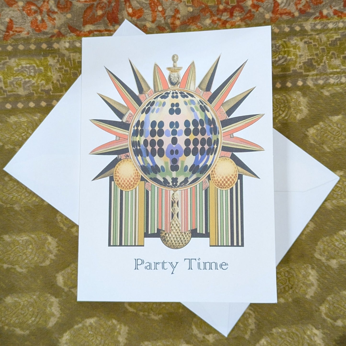 Party Time Greeting Card Wedding Card