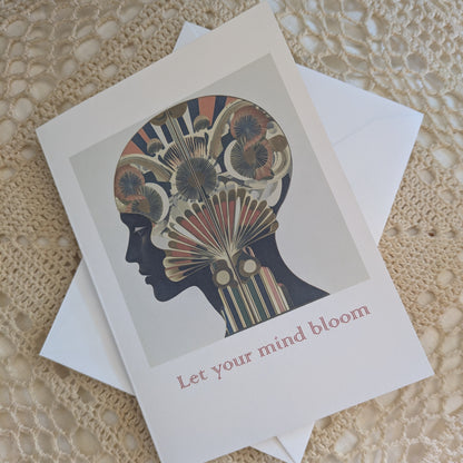 Let Your Mind Bloom Greeting Card