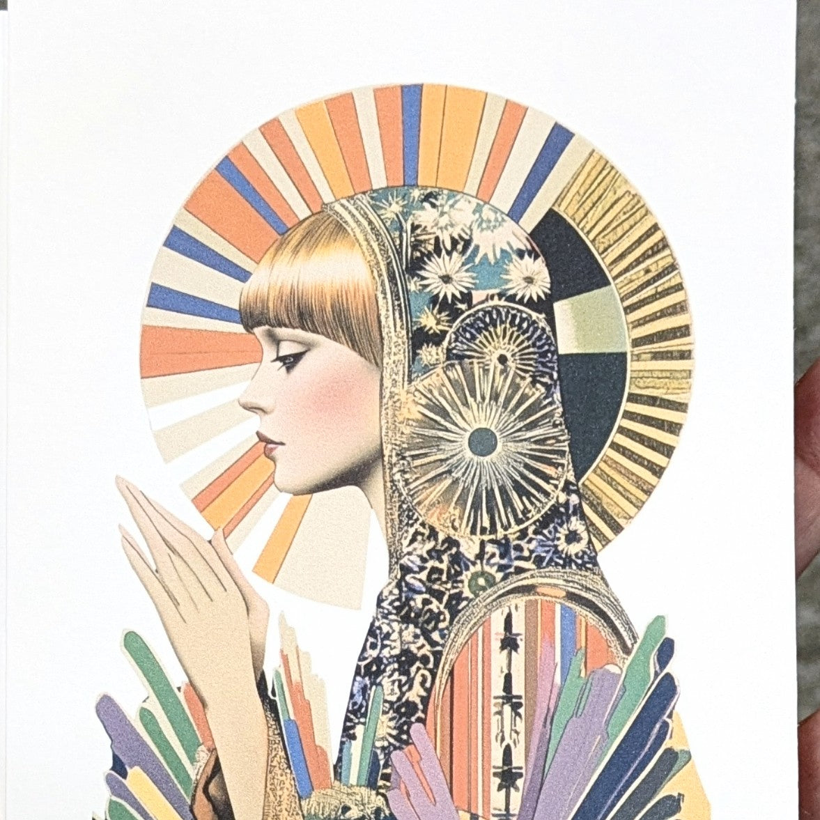Madonna Vibe Greeting Card