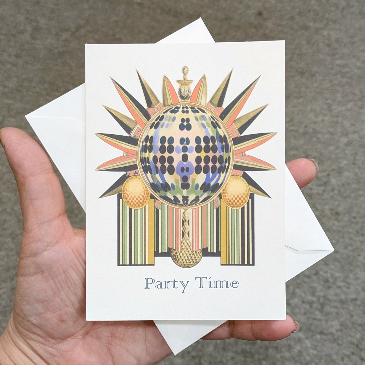 Party Time Greeting Card Wedding Card