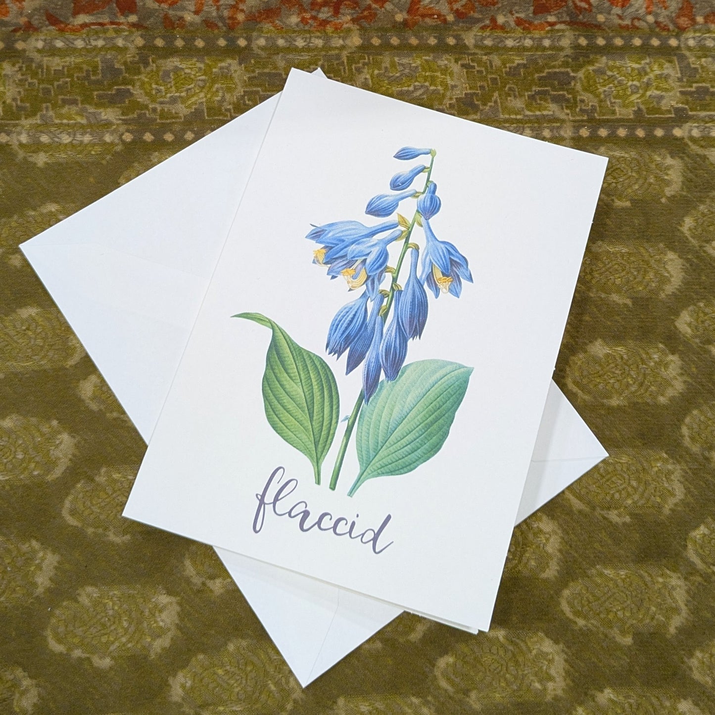 Flaccid Greeting Card Suggestive Funny Card