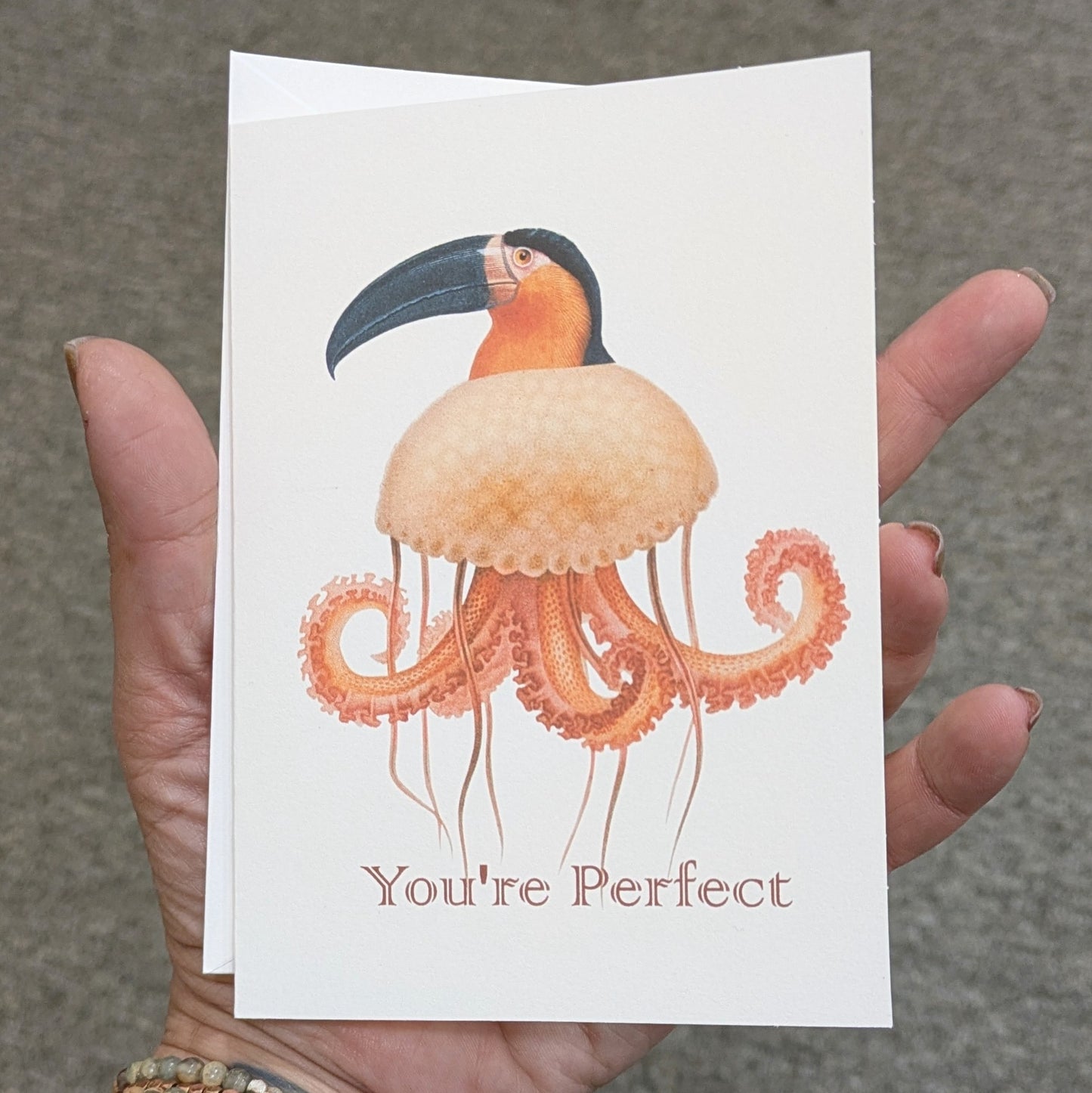 You're Perfect Greeting Card Tentacles