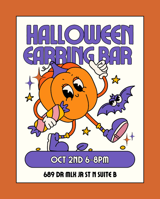Halloween Earring Bar Oct 2nd 6-8