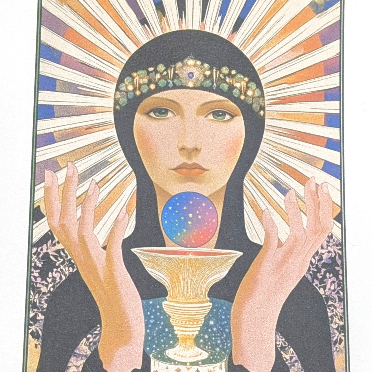 Follow Your Intuition Greeting Card Inspirational Card